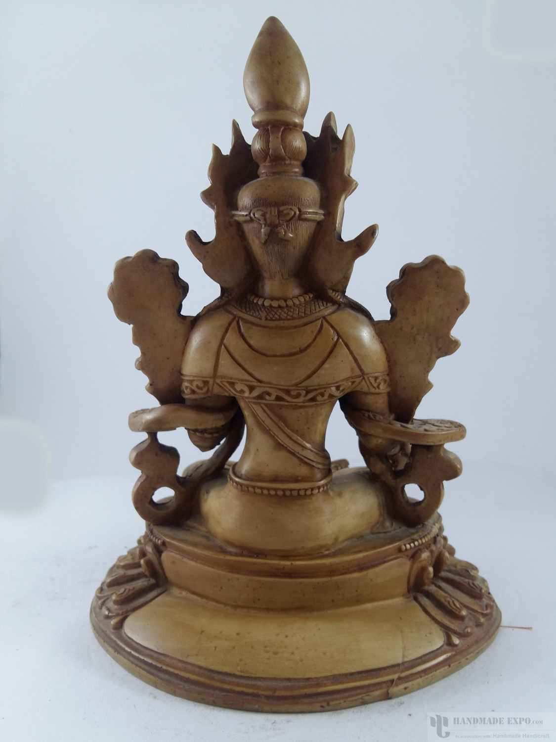 Resin Statue of Green Tara White