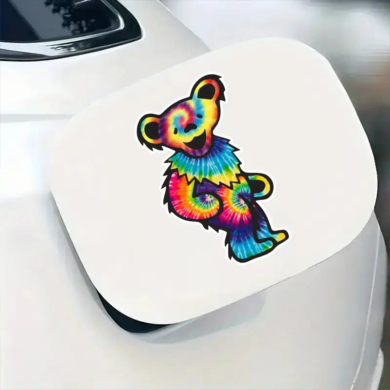 Colorful Grateful Dead Sticker 3.5" x 5.9"