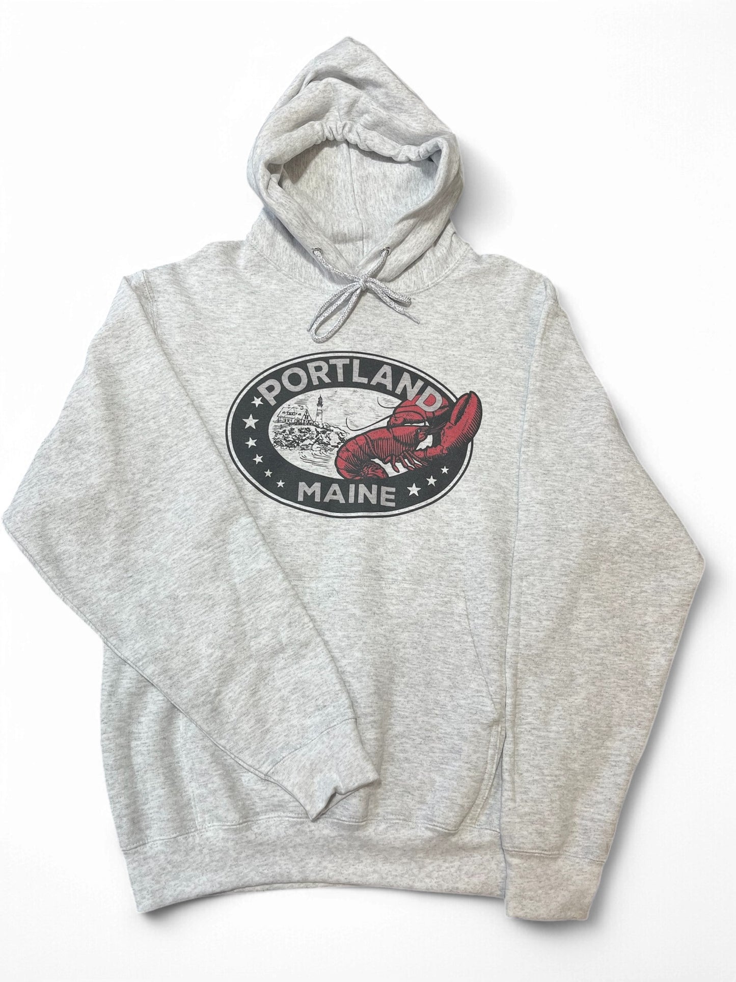 Portland, Maine Lobster & Lighthouse Hoodie