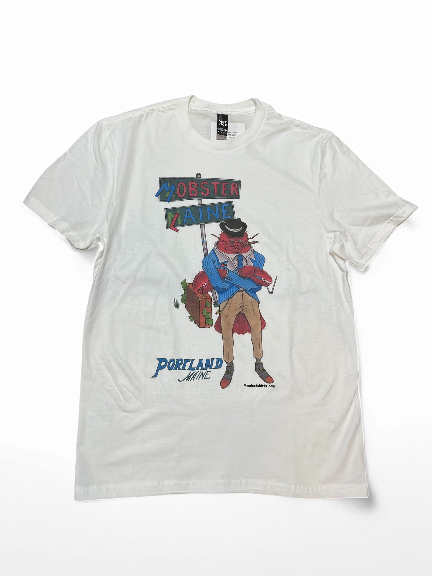 Maine Lobster/Mobster Lane Printed T-Shirt