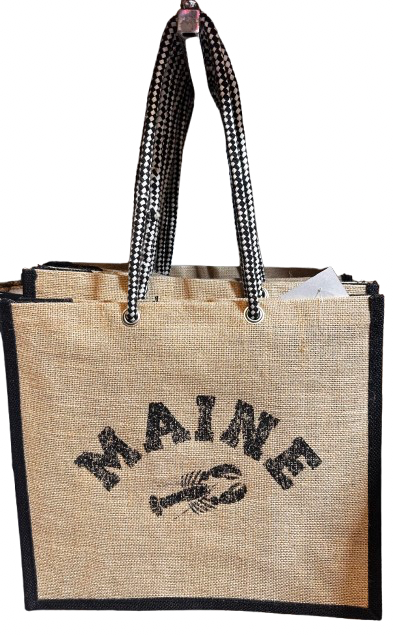 Maine printed Tote bag