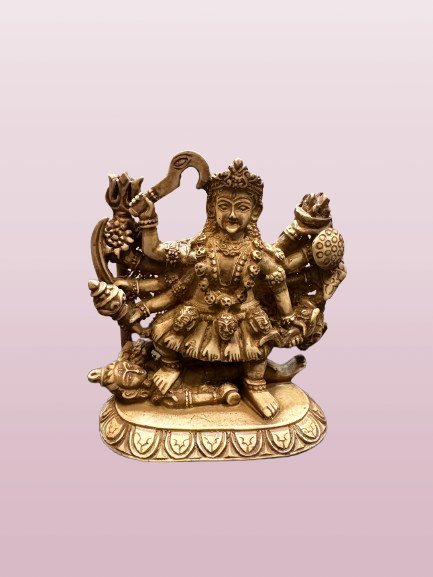 Resin Statue of Goddess Kali