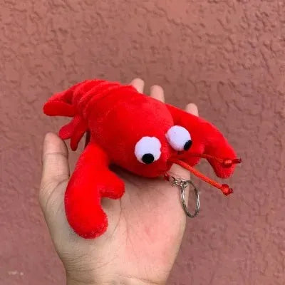 Lobster Plush Toy with Keychain