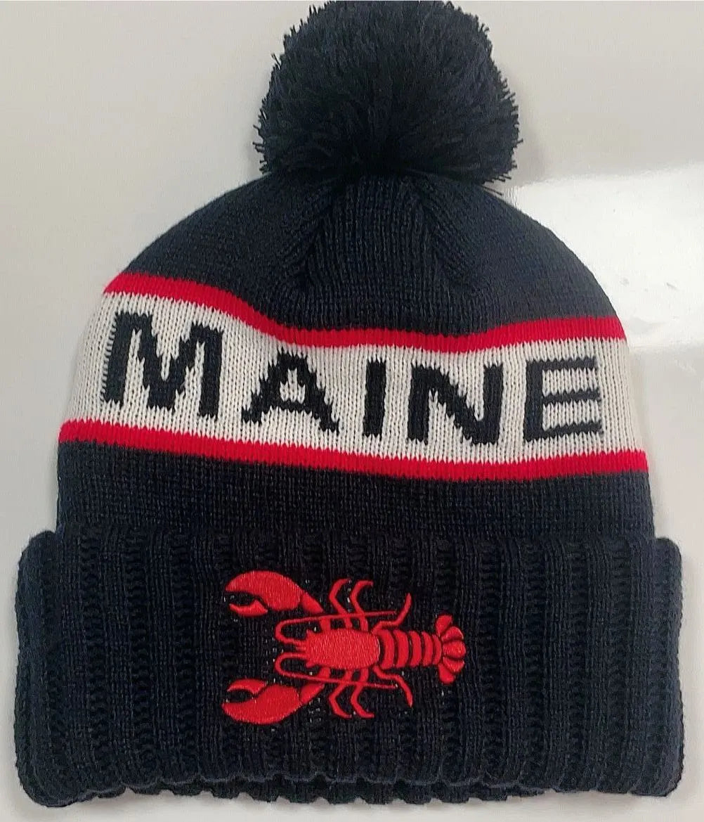 Beanies winter hats - Red/Black