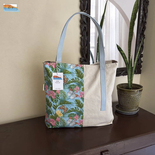 Floral Tote Bag