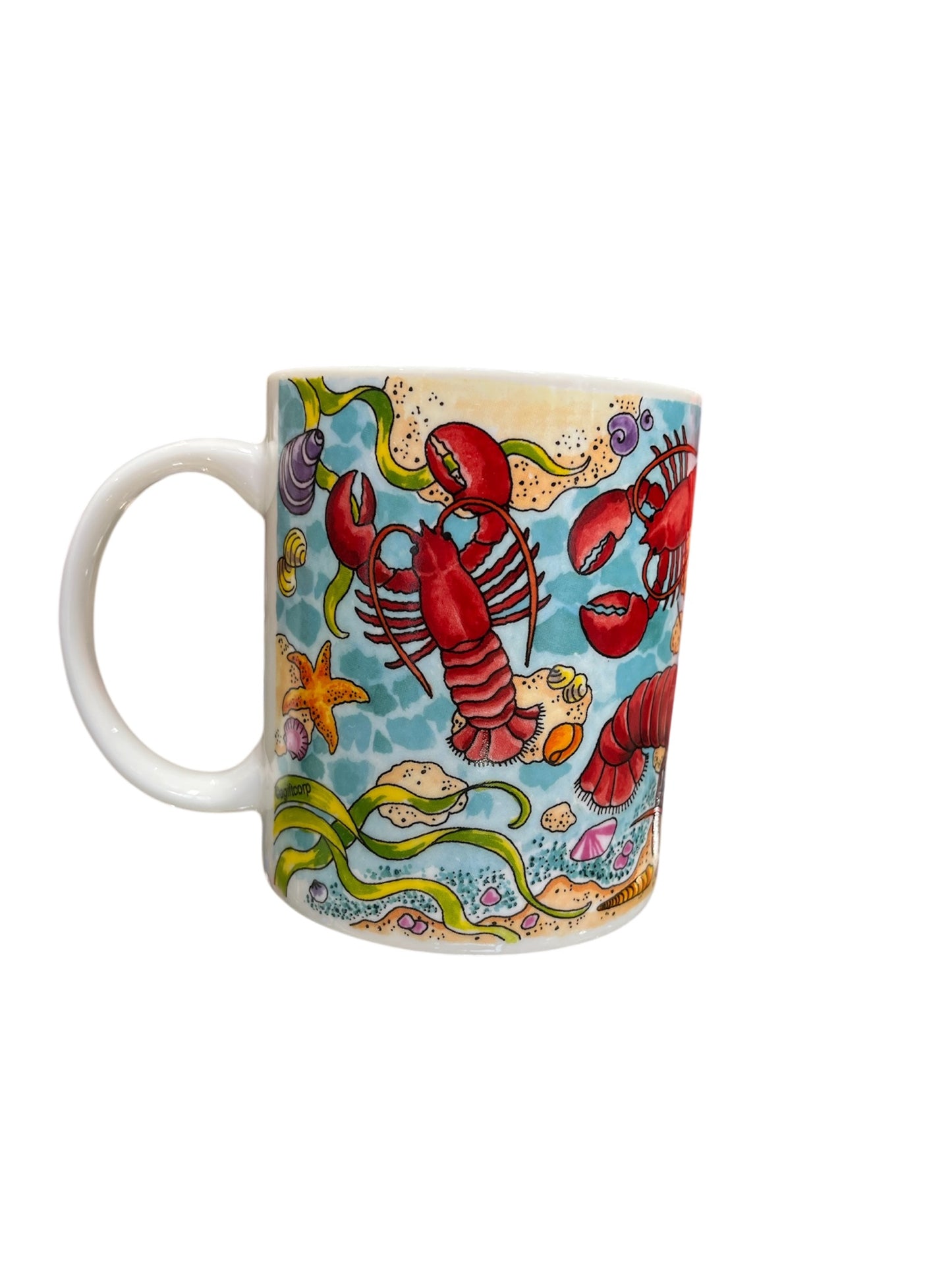 *Portland, Maine Sea Life Themed Souvenir Mug*